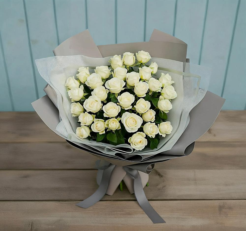 Букет Белоснежная нежность в Армянске