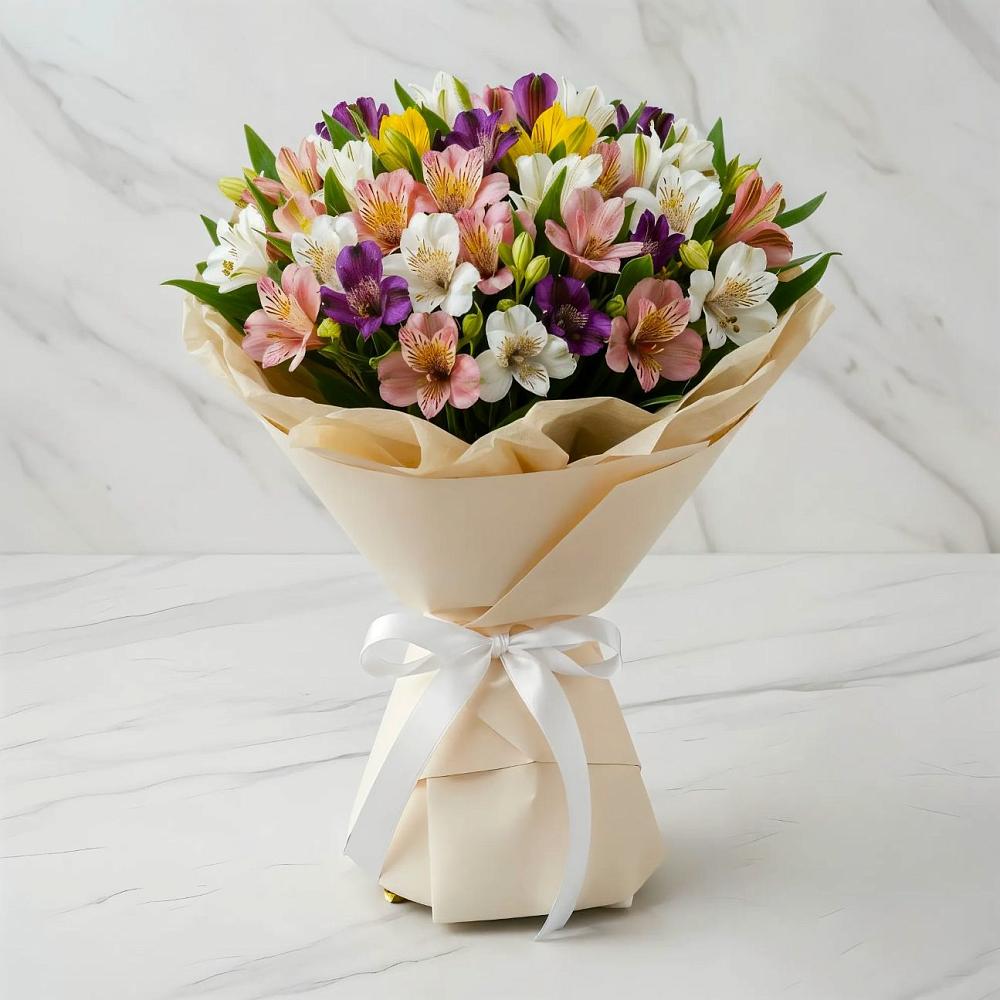 Букет цветов из: Альстромерии в Армянске