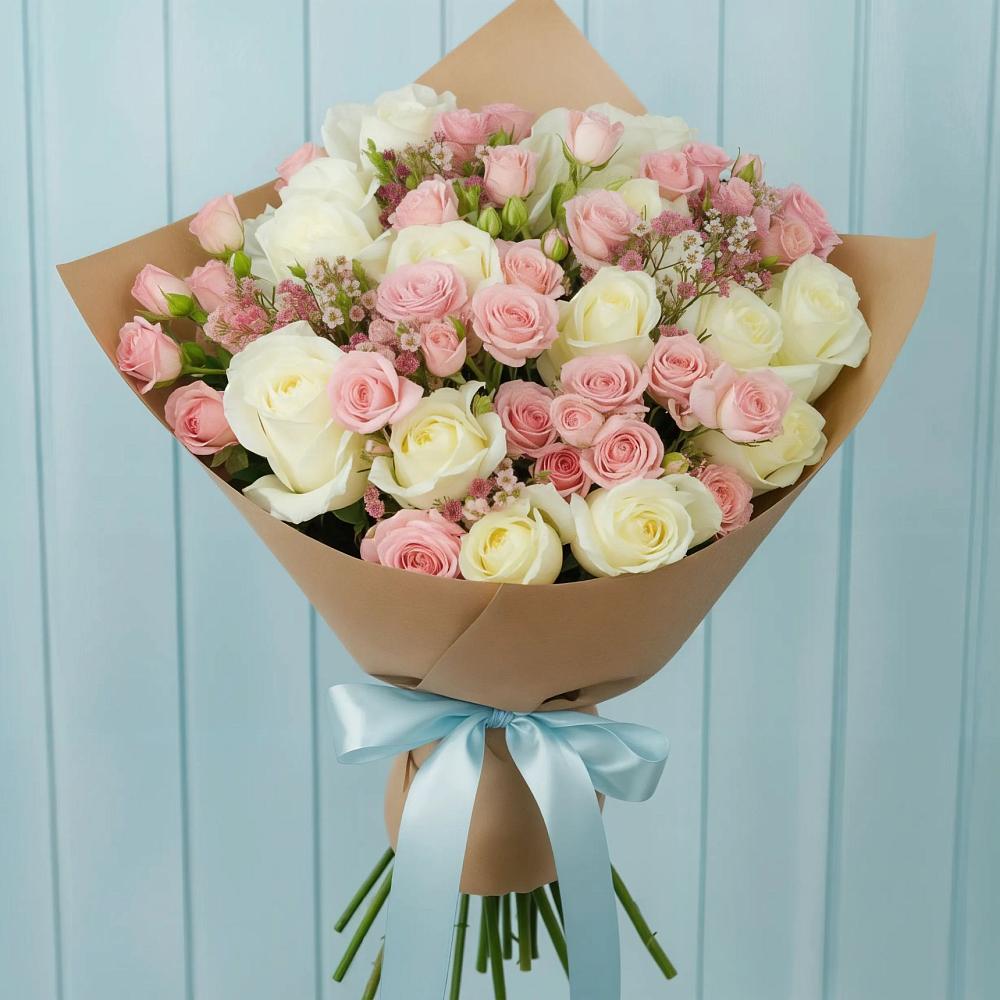 Букет цветов из: Розы в Армянске