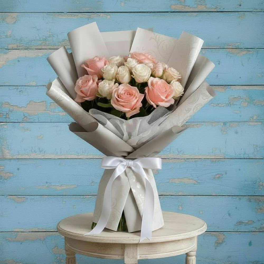 Букет цветов из: Розы в Армянске