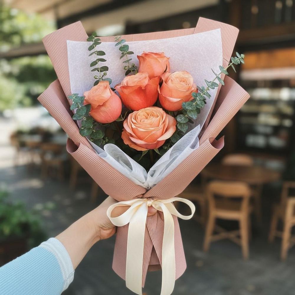 Букет цветов из: Розы в Армянске