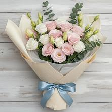 Букет цветов из:  Лизиантусы #REPLACE_PRED# Армянске