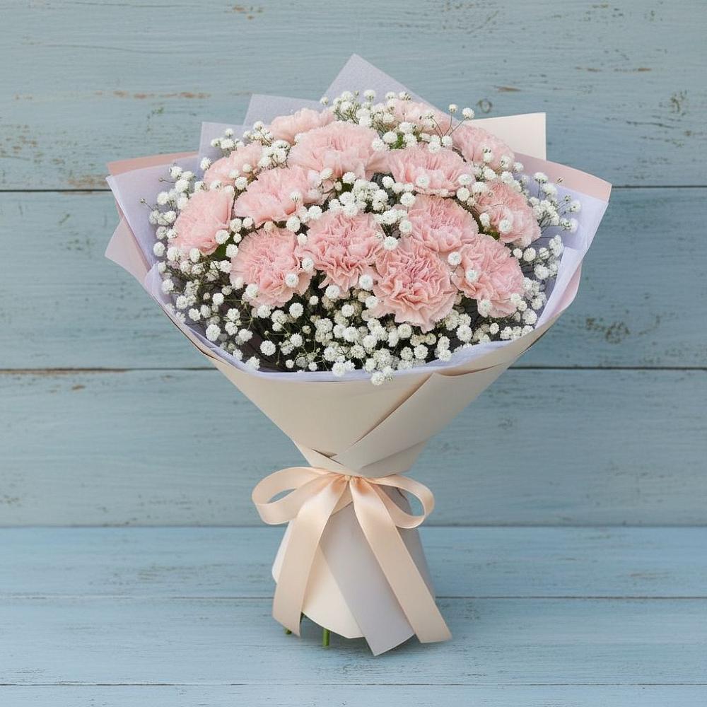 Букет цветов из: Гвоздики в Армянске