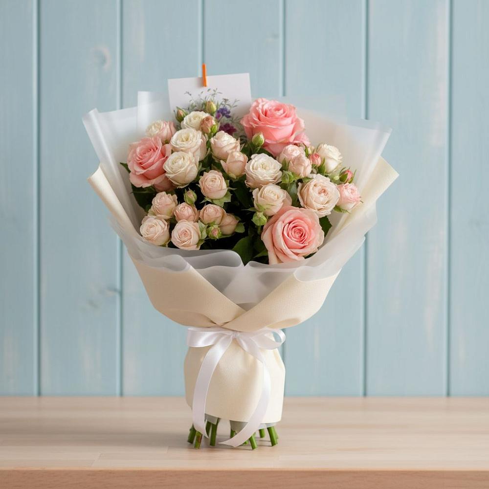 Букет цветов из: Розы в Армянске