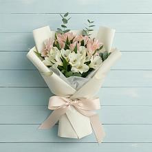 Букет цветов из:  Альстромерии #REPLACE_PRED# Армянске