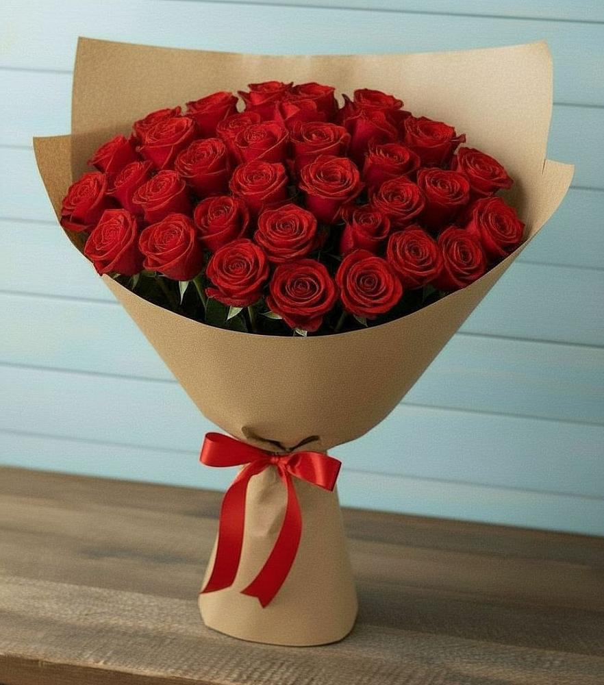 Букет Красные розы Милано в Армянске