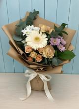 Букет цветов из:  Герберы и Хризантемы в Армянске