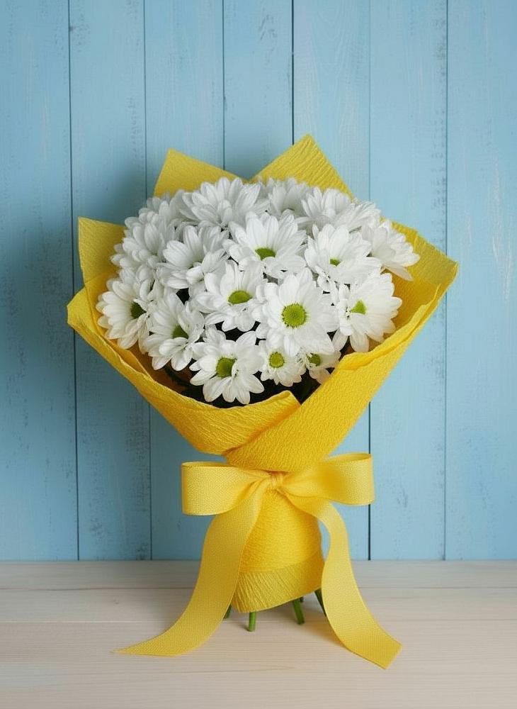 Букет цветов из: Хризантемы в Армянске
