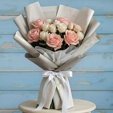 Букет цветов из:  Розы в Армянске