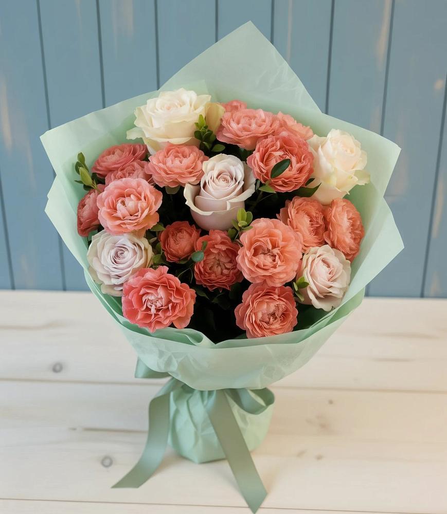Букет цветов из: Розы в Армянске