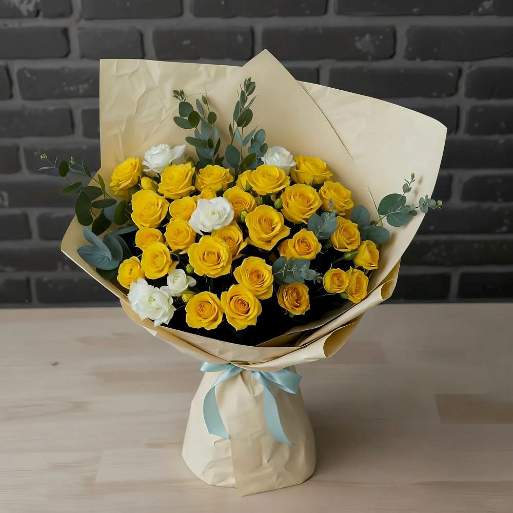 Букет цветов из: Розы в Армянске